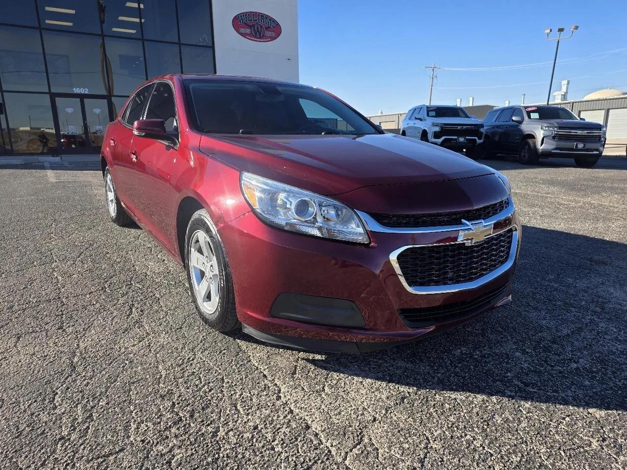 Red 2015 CHEVROLET MALIBU 1LT for sale in Abilene, TX