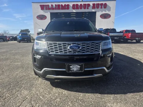 Photos of 2018 FORD EXPLORER PLATINUM for sale in Abilene, TX at Williams Group Auto