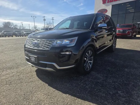 Another view of 2018 FORD EXPLORER PLATINUM for sale in Abilene, TX at Williams Group Auto