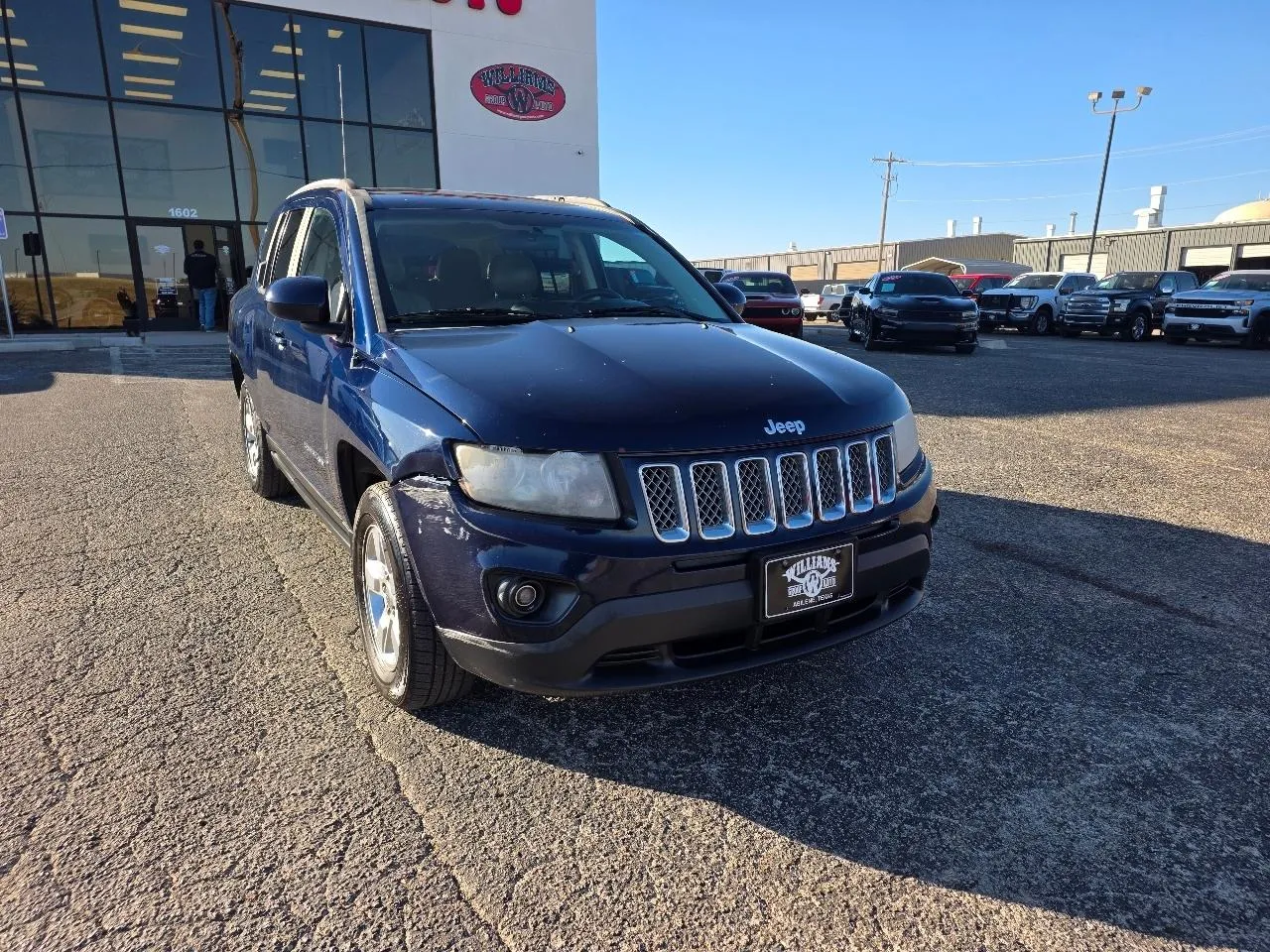 Blue 2015 JEEP COMPASS LATITUDE for sale in Abilene, TX