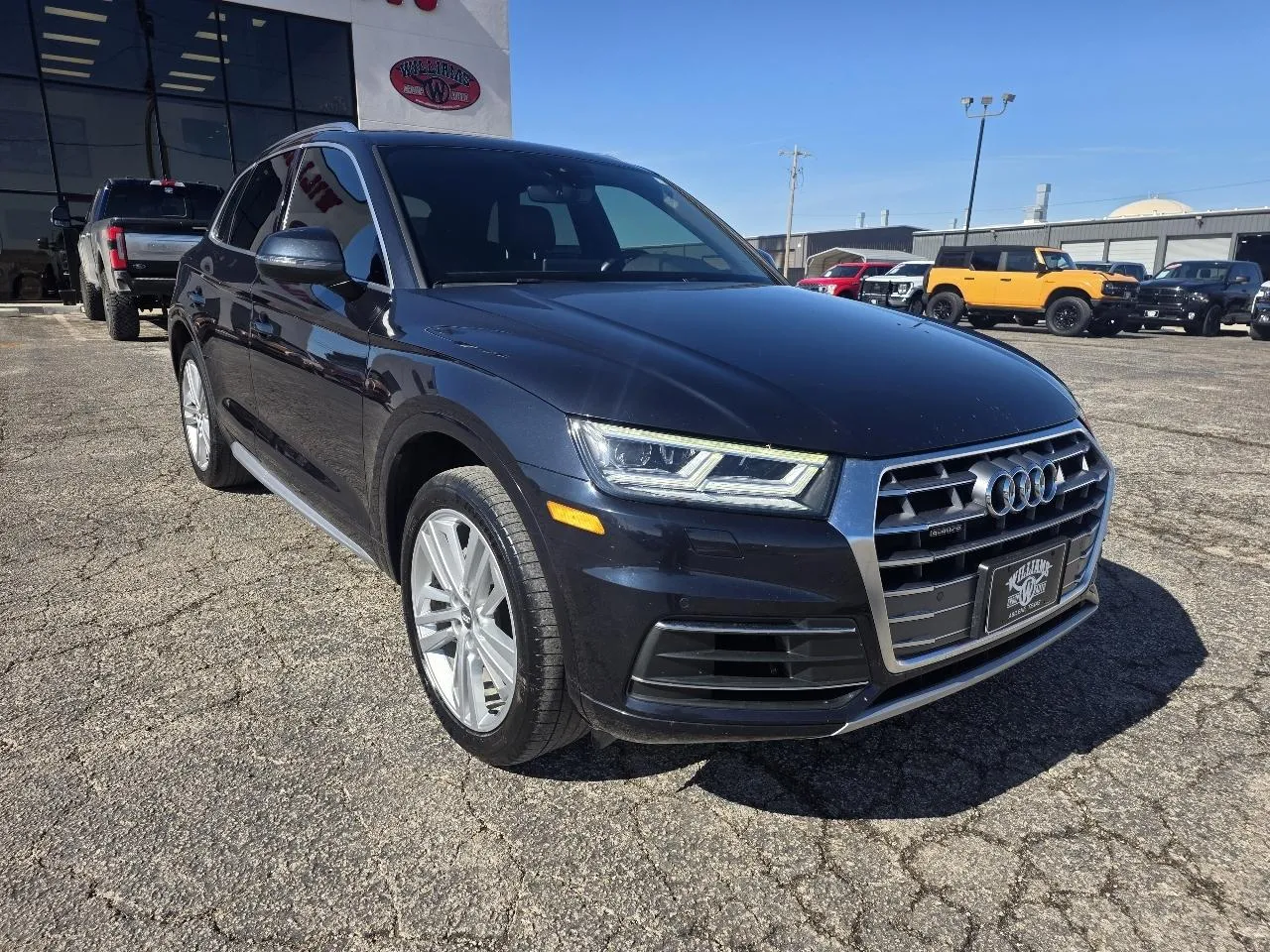 Gray 2019 AUDI Q5 PREMIUM PLUS for sale in Abilene, TX