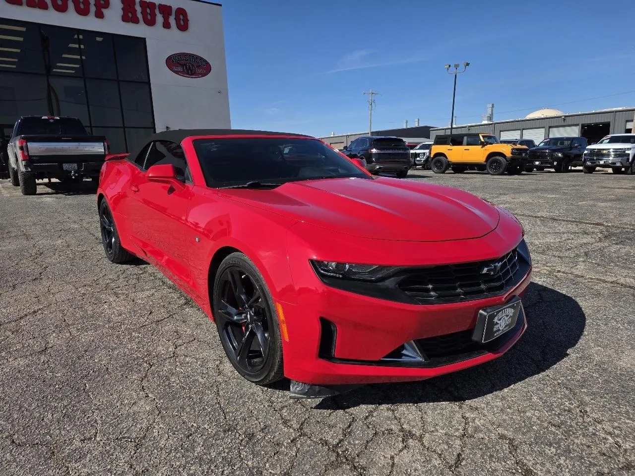 Red 2019 CHEVROLET CAMARO LT for sale in Abilene, TX