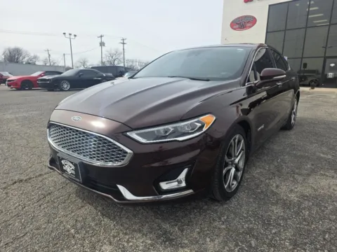 Another view of 2019 FORD FUSION TITANIUM for sale in Abilene, TX at Williams Group Auto