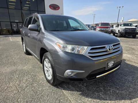 Gray 2013 TOYOTA HIGHLANDER BASE for sale in Abilene, TX