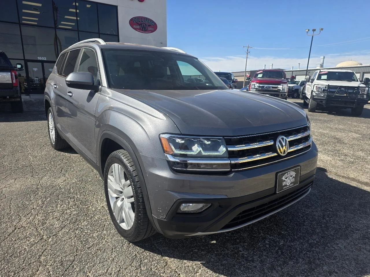 Gray 2019 VOLKSWAGEN ATLAS SE for sale in Abilene, TX