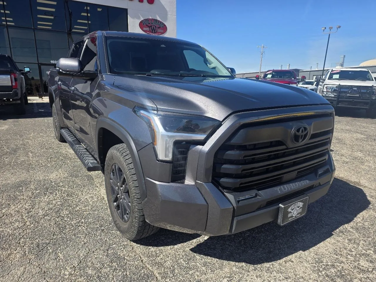 Gray 2023 TOYOTA TUNDRA CREWMAX SR for sale in Abilene, TX