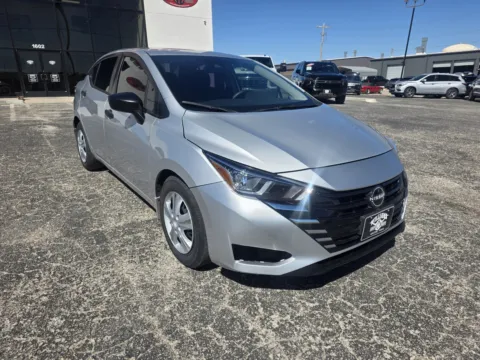 Silver 2023 NISSAN VERSA S for sale in Abilene, TX