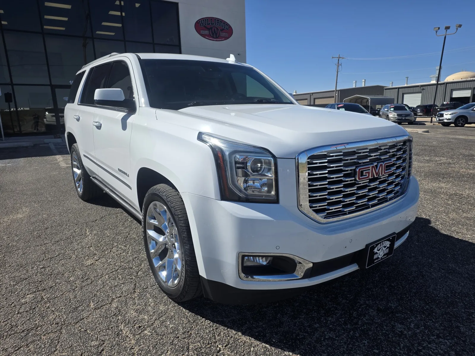 White 2019 GMC YUKON DENALI for sale in Abilene, TX