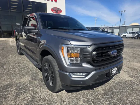 Gray 2021 FORD F-150 SUPERCREW for sale in Abilene, TX