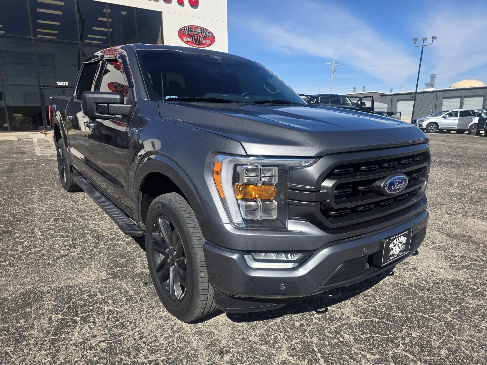 Gray 2021 FORD F-150 SUPERCREW for sale in Abilene, TX