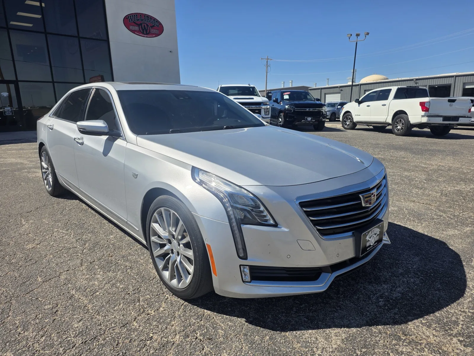 Silver 2018 CADILLAC CT6 LUXURY for sale in Abilene, TX