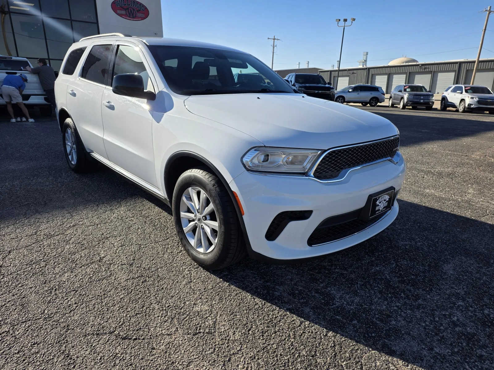 White 2023 DODGE DURANGO SXT for sale in Abilene, TX