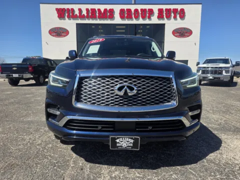 Photos of 2019 INFINITI QX80 LUXE for sale in Abilene, TX at Williams Group Auto