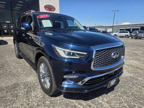 Blue 2019 INFINITI QX80 LUXE for sale in Abilene, TX