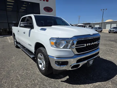 White 2022 RAM 1500 BIG HORN/LONE STAR for sale in Abilene, TX