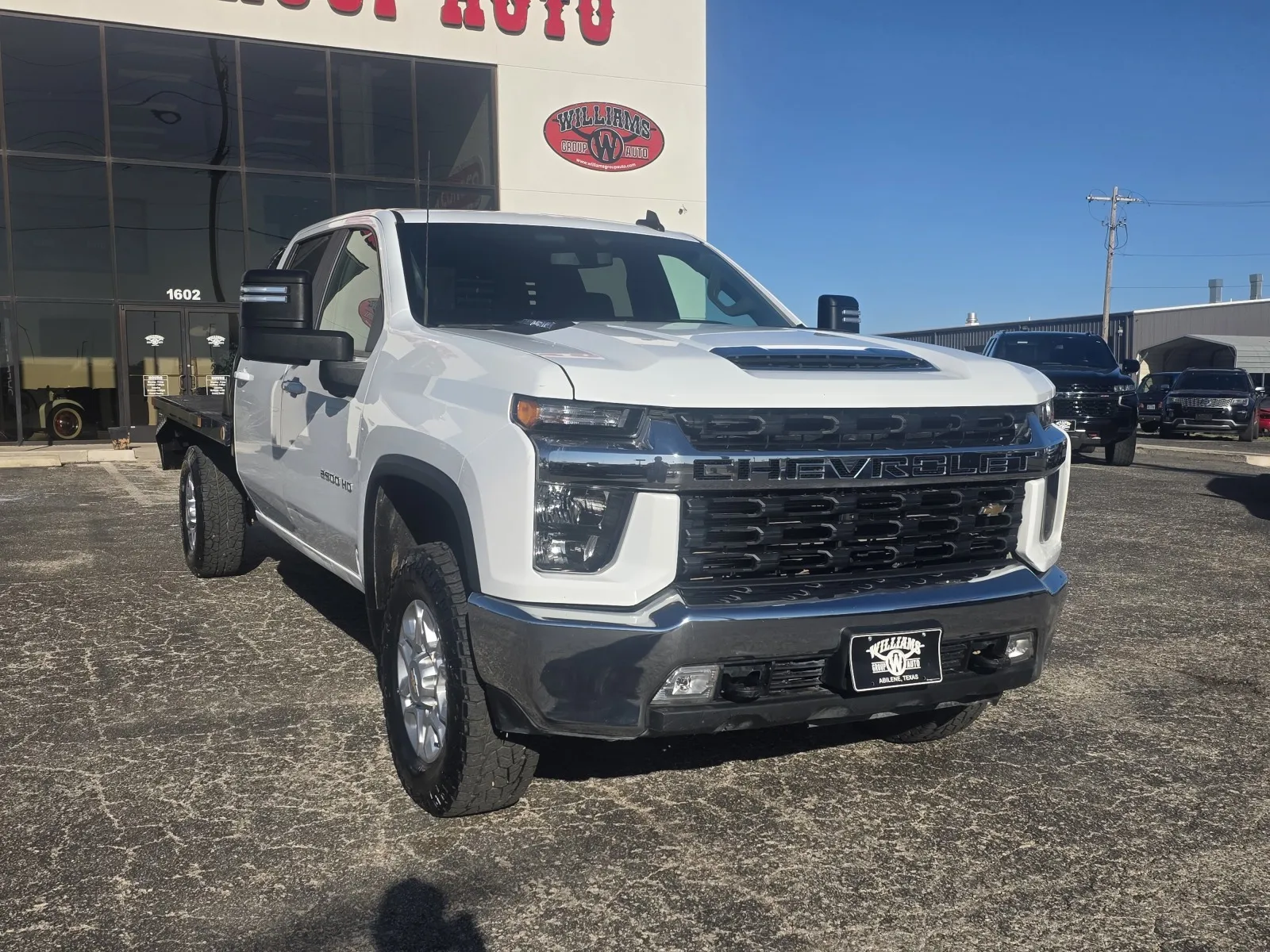 White 2022 CHEVROLET SILVERADO 2500 HEAVY DUTY LT for sale in Abilene, TX