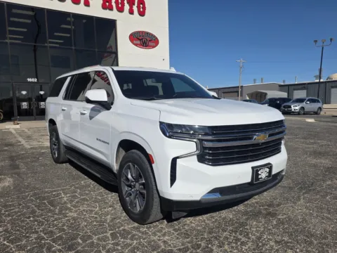 White 2024 CHEVROLET SUBURBAN 1500 LT for sale in Abilene, TX