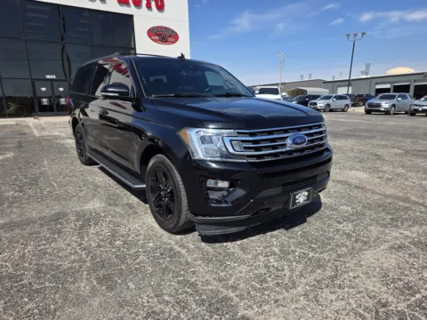 Black 2021 FORD EXPEDITION MAX XLT for sale in Abilene, TX