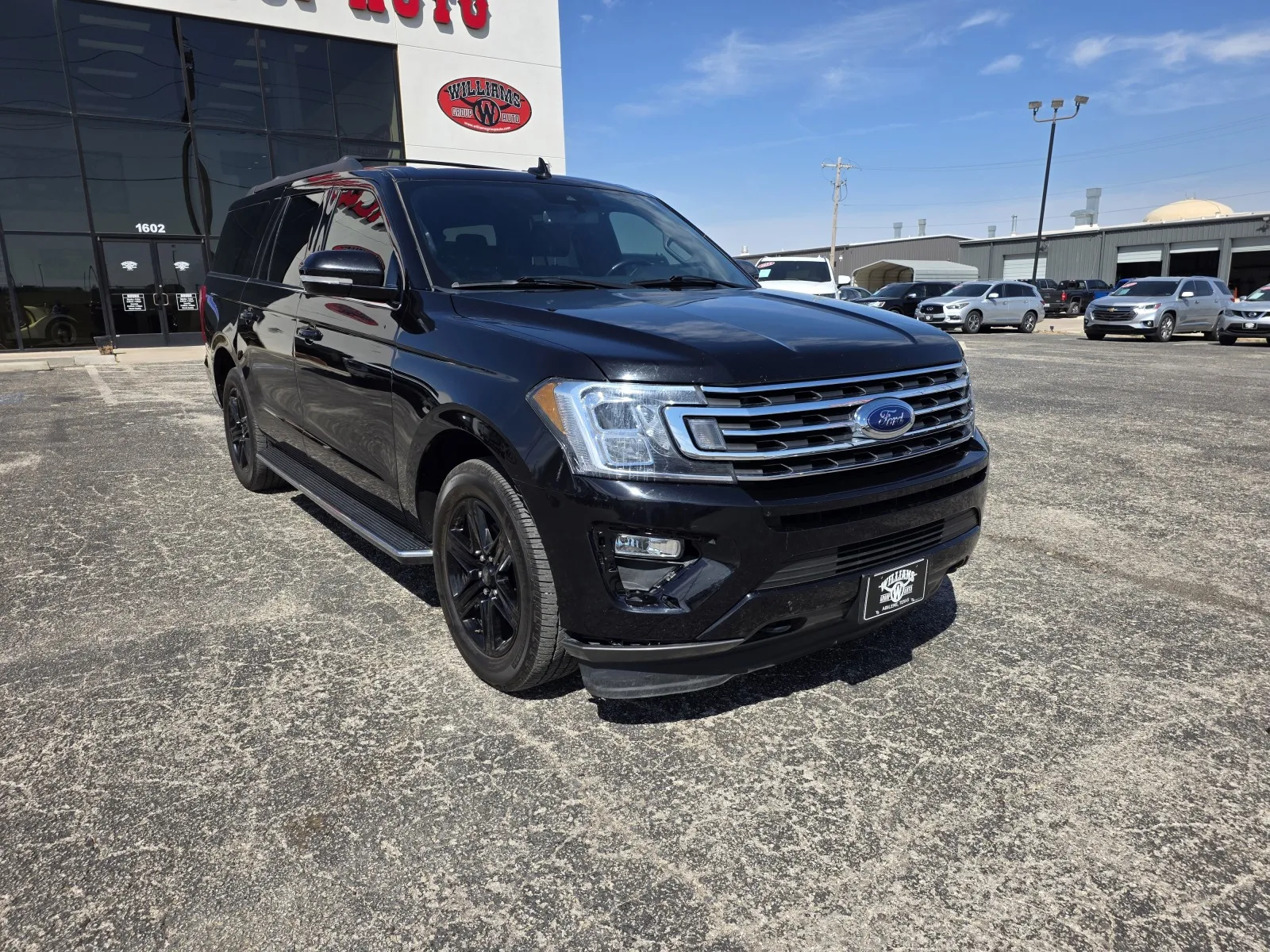 Black 2021 FORD EXPEDITION MAX XLT for sale in Abilene, TX