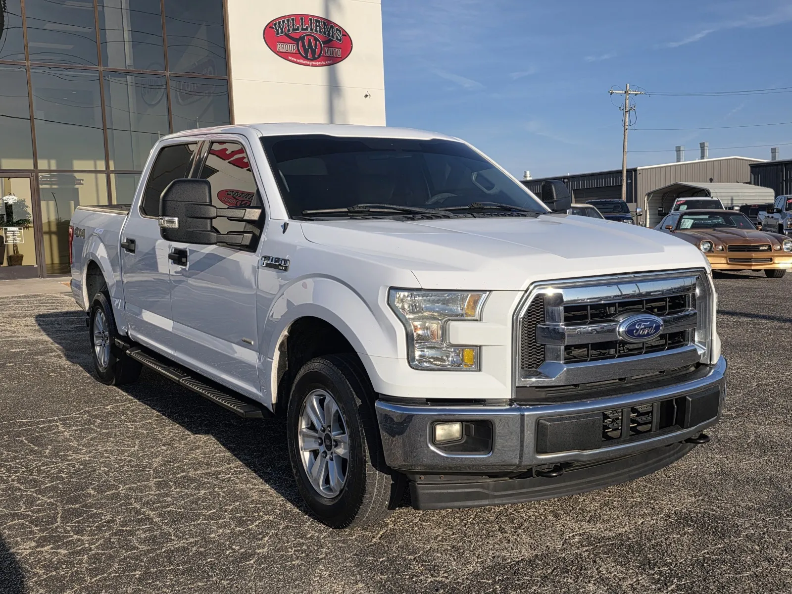 White 2017 FORD F-150 SUPERCREW for sale in Abilene, TX