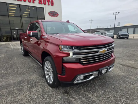 Red 2021 CHEVROLET SILVERADO 1500 HIGH COUNTRY for sale in Abilene, TX