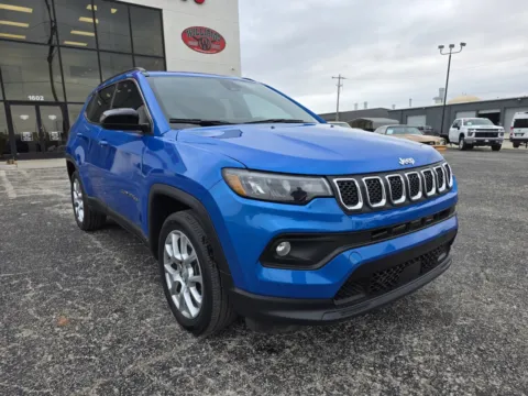 Blue 2023 JEEP COMPASS LATITUDE LUX for sale in Abilene, TX