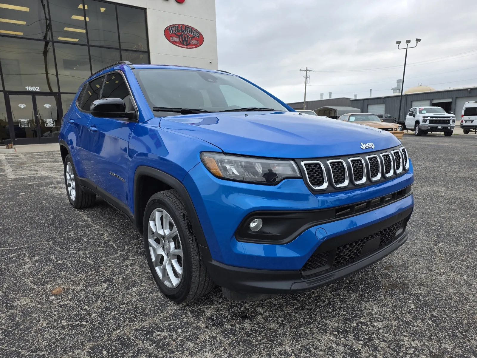 Blue 2023 JEEP COMPASS LATITUDE LUX for sale in Abilene, TX