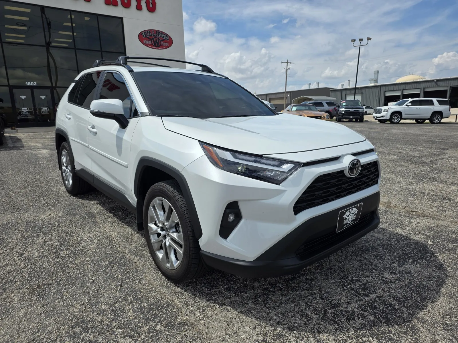 White 2025 TOYOTA RAV4 XLE PREMIUM for sale in Abilene, TX