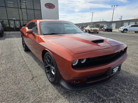 Orange 2021 DODGE CHALLENGER R/T for sale in Abilene, TX