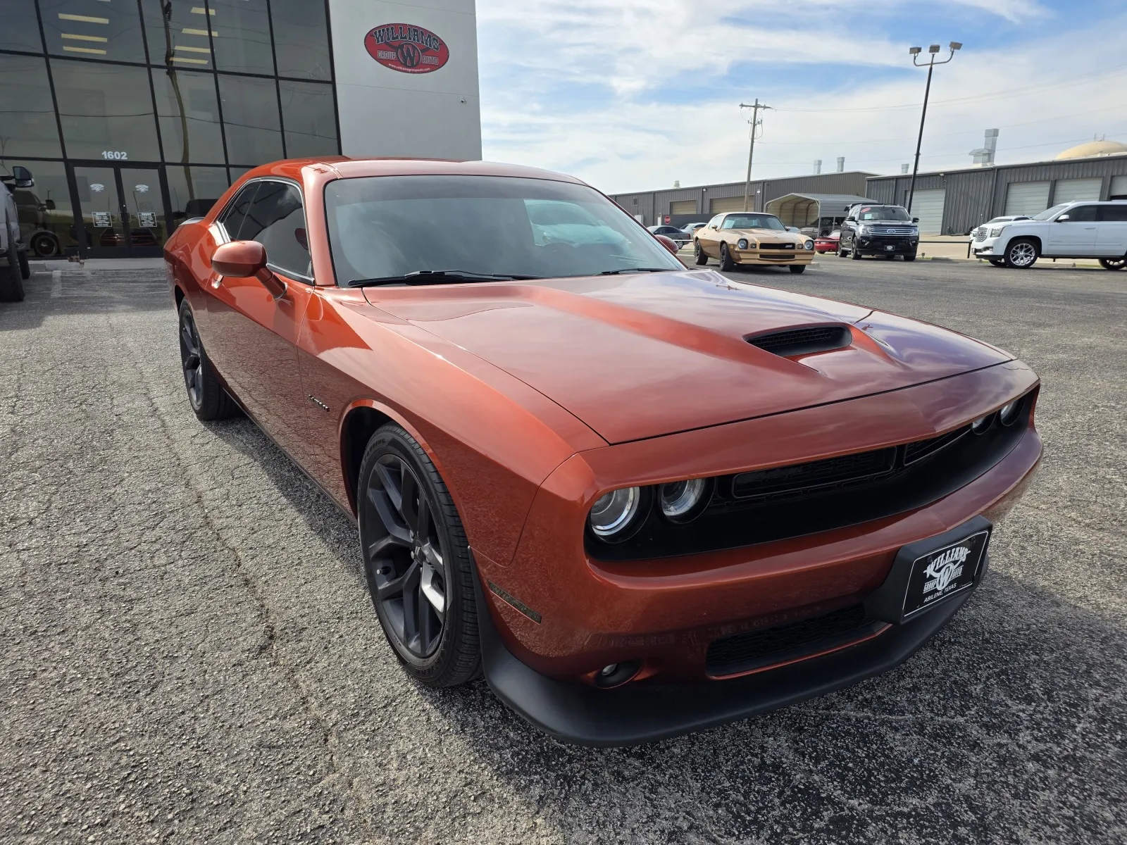Orange 2021 DODGE CHALLENGER R/T for sale in Abilene, TX