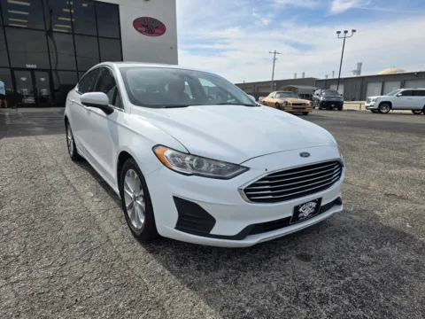 White 2019 FORD FUSION SE for sale in Abilene, TX