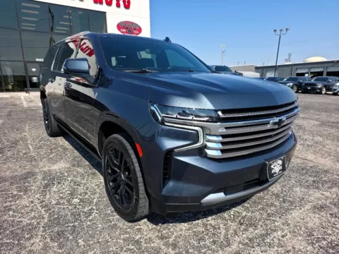 Gray 2021 CHEVROLET SUBURBAN 1500 HIGH COUNTRY for sale in Abilene, TX