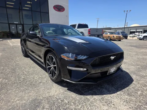 Black 2021 FORD MUSTANG for sale in Abilene, TX