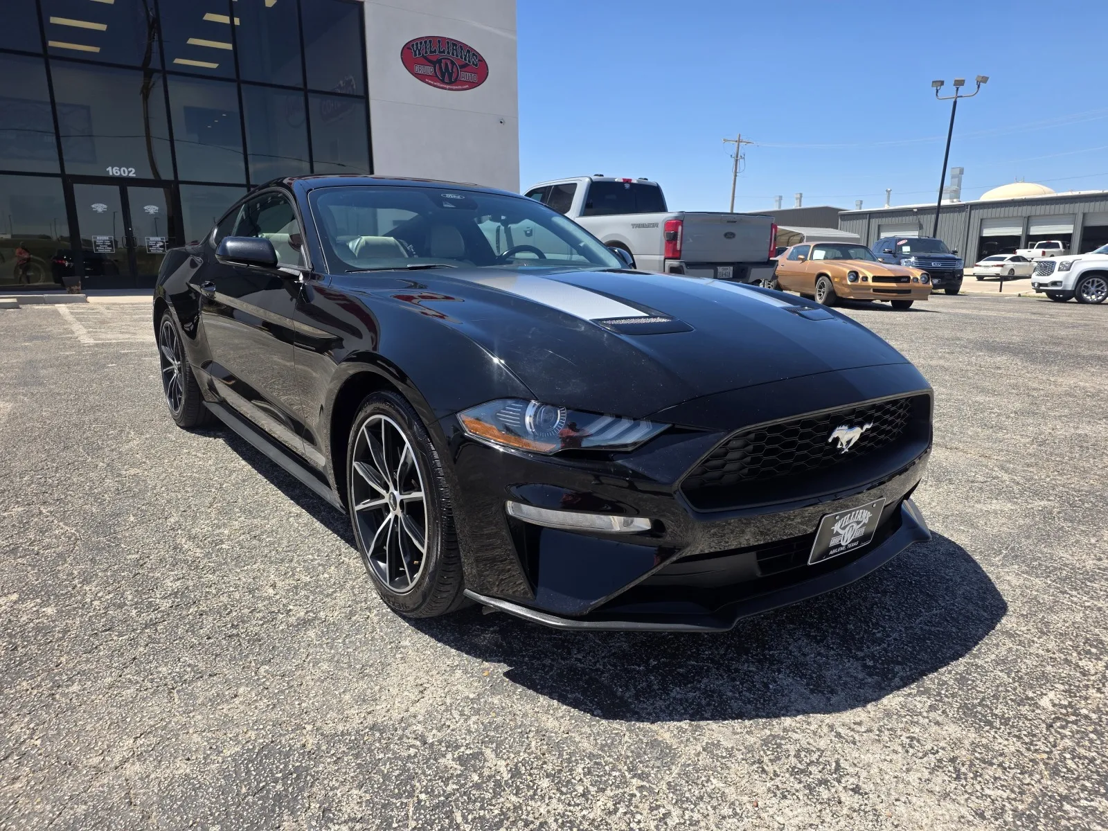Black 2021 FORD MUSTANG for sale in Abilene, TX