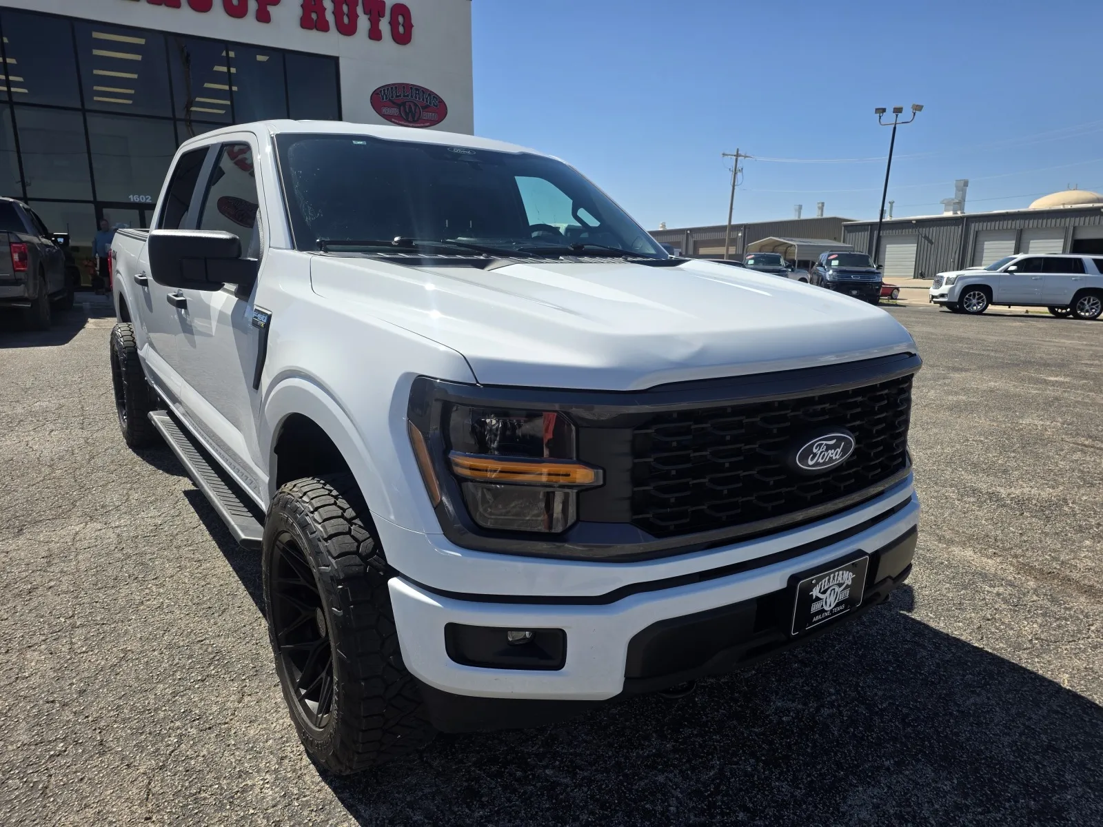 White 2025 FORD F-150 STX for sale in Abilene, TX