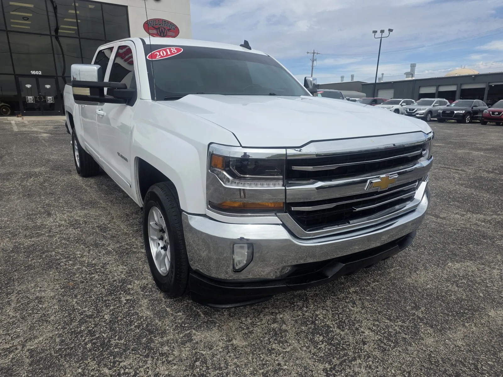 White 2018 CHEVROLET SILVERADO 1500 LT for sale in Abilene, TX