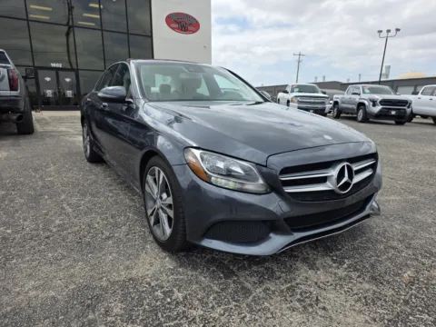 White 2016 MERCEDES-BENZ C-CLASS C300 for sale in Abilene, TX