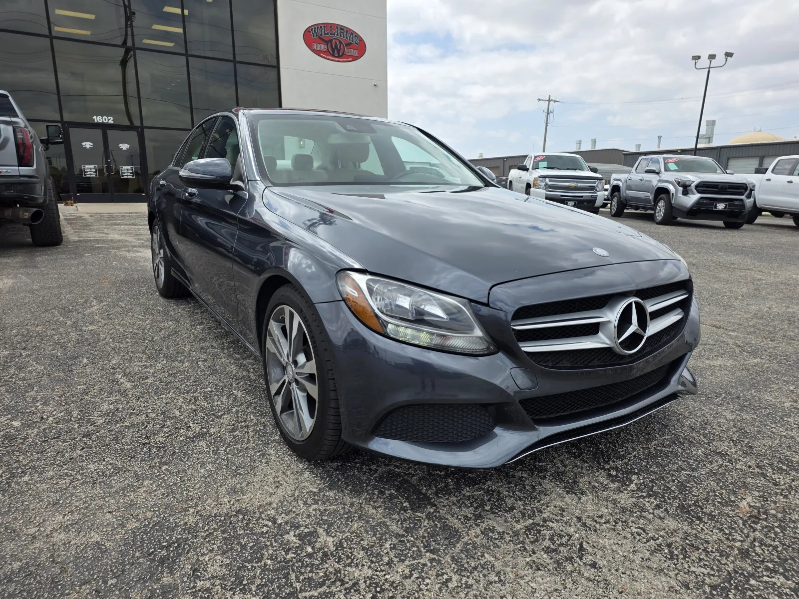 White 2016 MERCEDES-BENZ C-CLASS C300 for sale in Abilene, TX