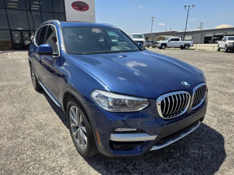 Blue 2019 BMW X3 SDRIVE30I for sale in Abilene, TX