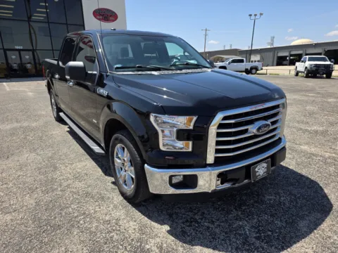 Black 2016 FORD F-150 SUPERCREW for sale in Abilene, TX