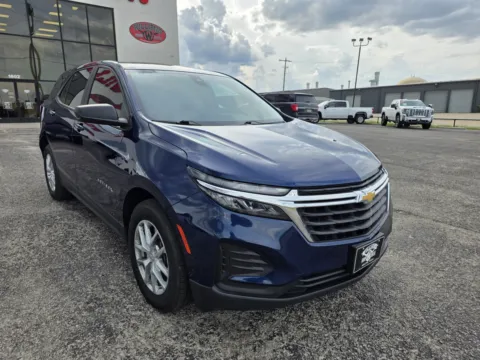Blue 2023 CHEVROLET EQUINOX LS for sale in Abilene, TX