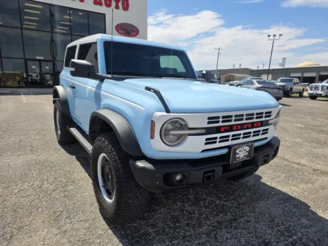 Blue 2024 FORD BRONCO HERITAGE LIMITED for sale in Abilene, TX