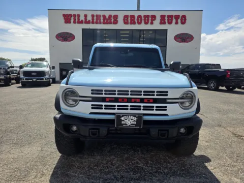 Photos of 2024 FORD BRONCO HERITAGE LIMITED for sale in Abilene, TX at Williams Group Auto