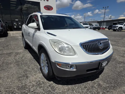 White 2012 BUICK ENCLAVE Leather for sale in Abilene, TX