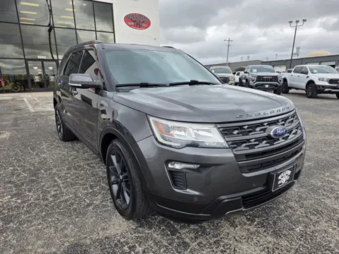 Gray 2018 FORD EXPLORER XLT for sale in Abilene, TX