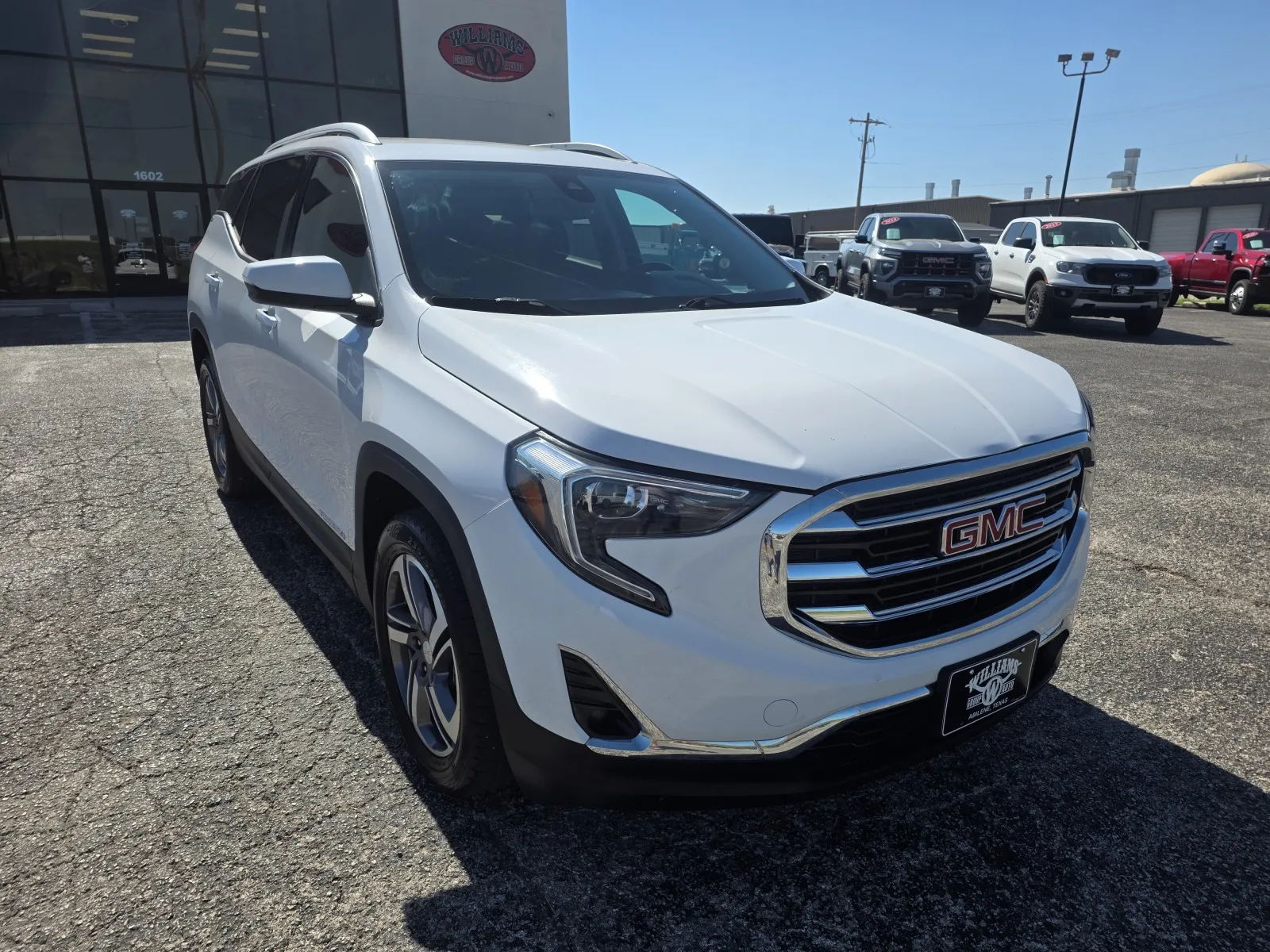 White 2020 GMC TERRAIN SLT for sale in Abilene, TX