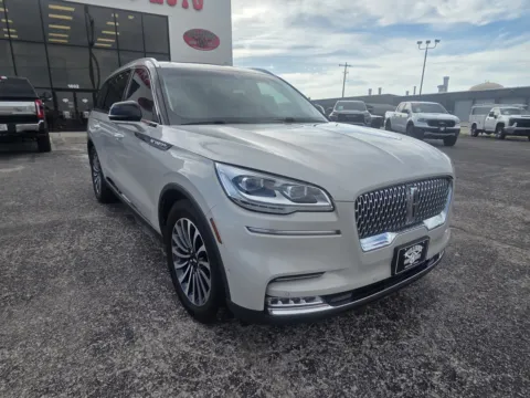 White 2022 LINCOLN AVIATOR RESERVE for sale in Abilene, TX