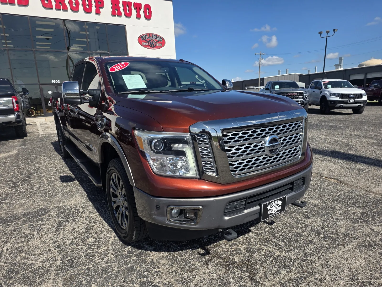 Brown 2017 NISSAN TITAN XD SL for sale in Abilene, TX