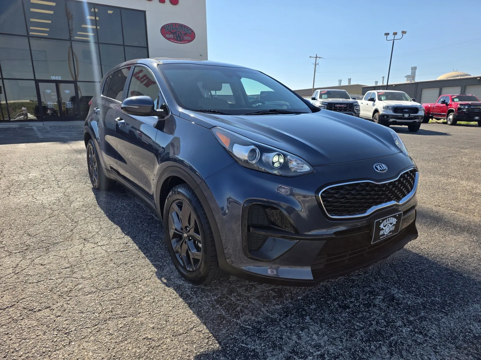 Blue 2022 KIA SPORTAGE LX for sale in Abilene, TX