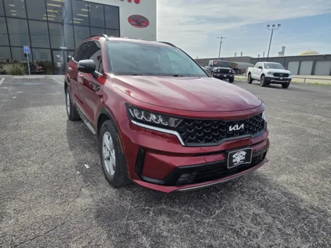 Red 2022 KIA SORENTO EX for sale in Abilene, TX
